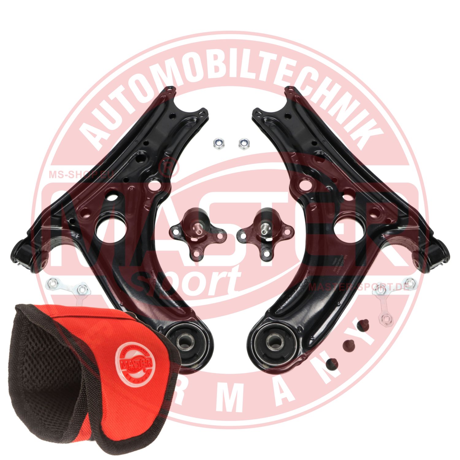 Control/Trailing Arm Kit, wheel suspension (36890-KIT-MSM)