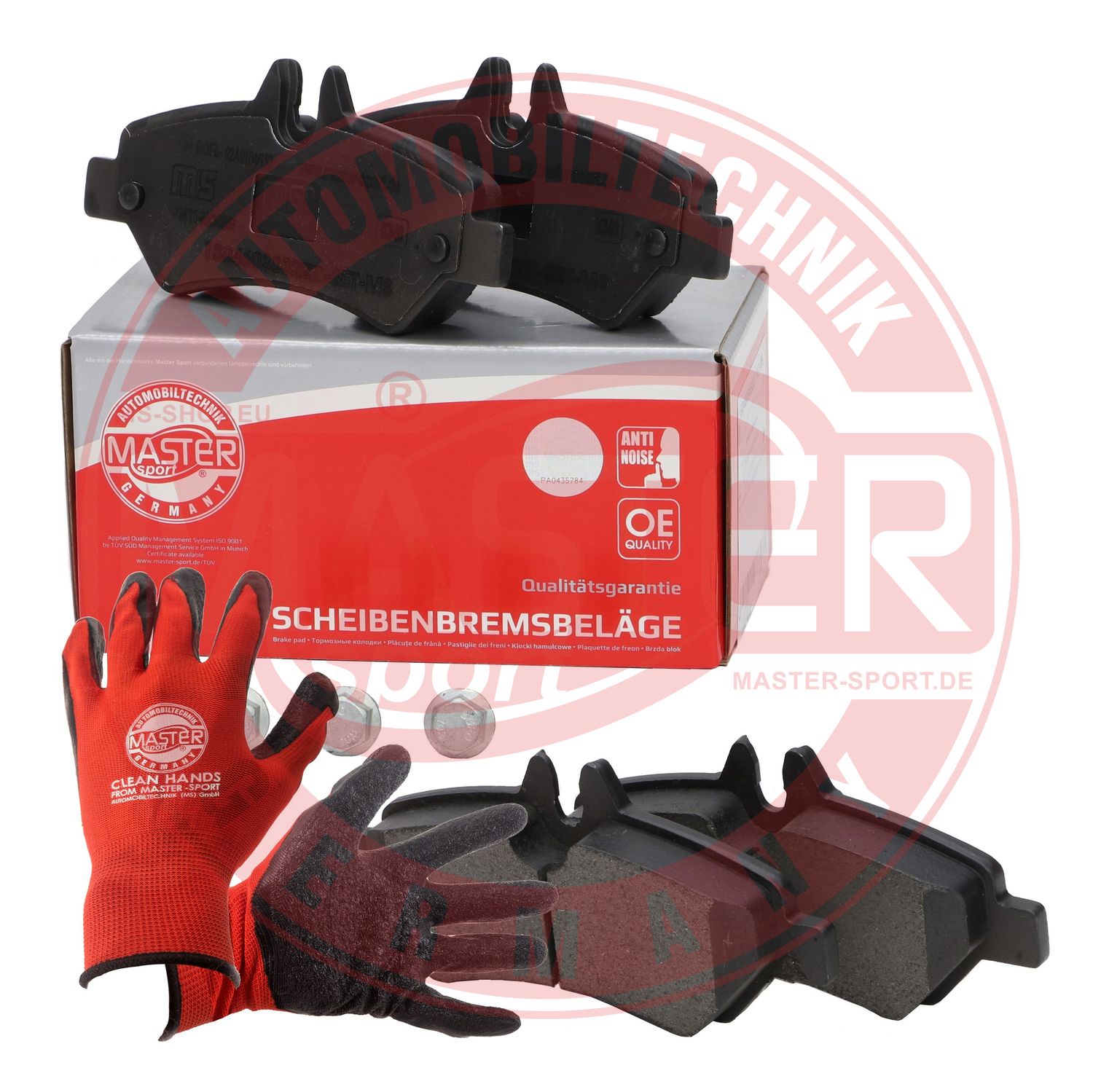 Brake Pad Set, disc brake (13046038322T-SET-MSP)