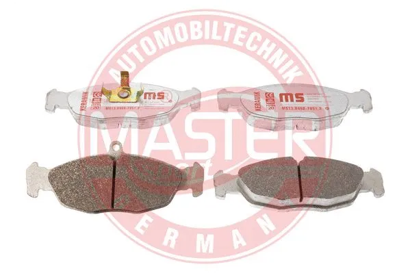 Brake Pad Set, disc brake (13046070512K-SET-MS)