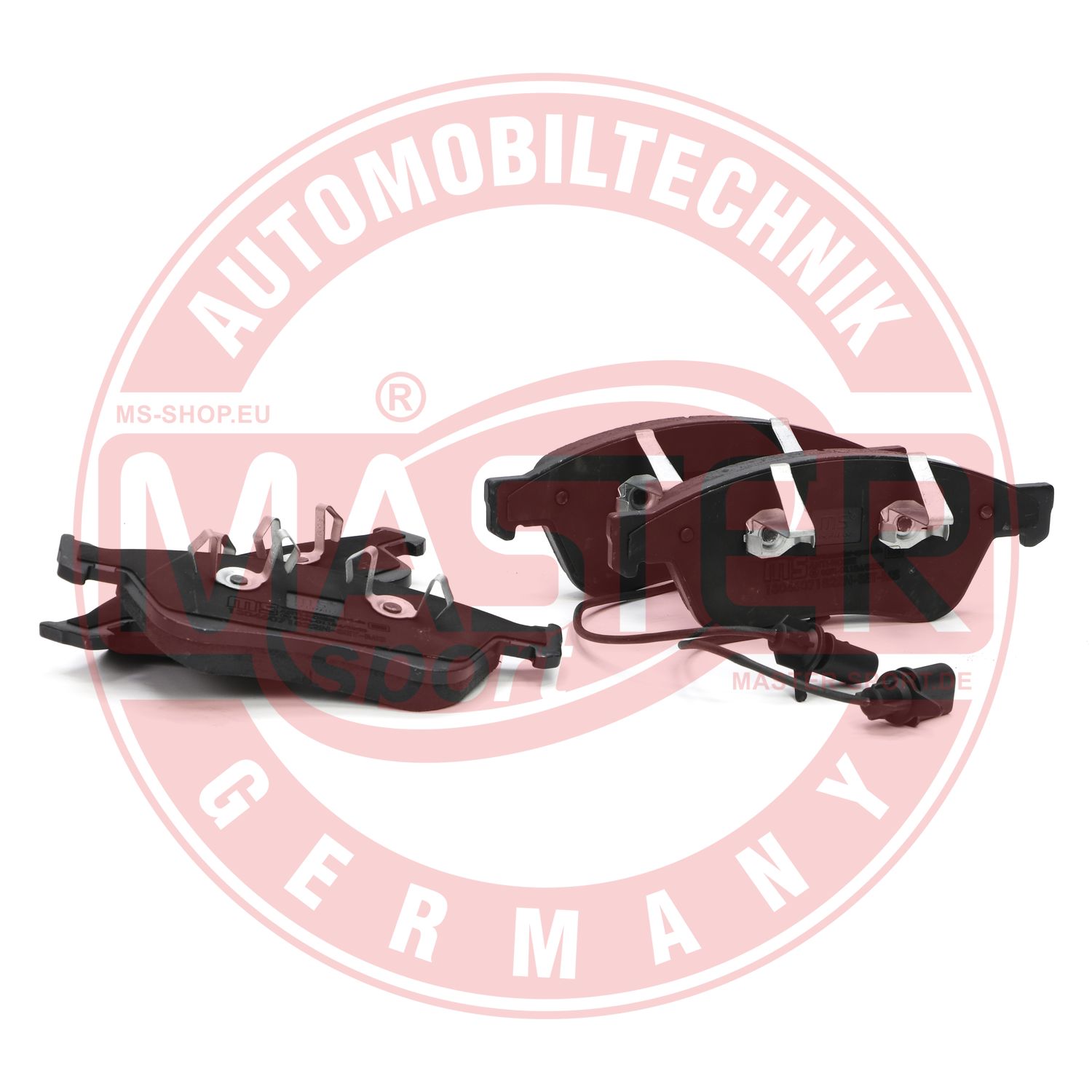 Brake Pad Set, disc brake (13046071822N-SET-MS)