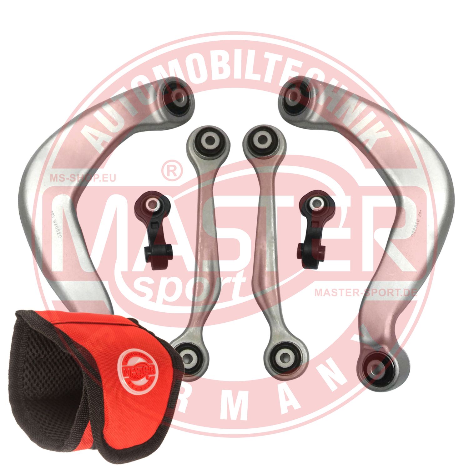 Control/Trailing Arm Kit, wheel suspension (36986/1-KIT-MSM)