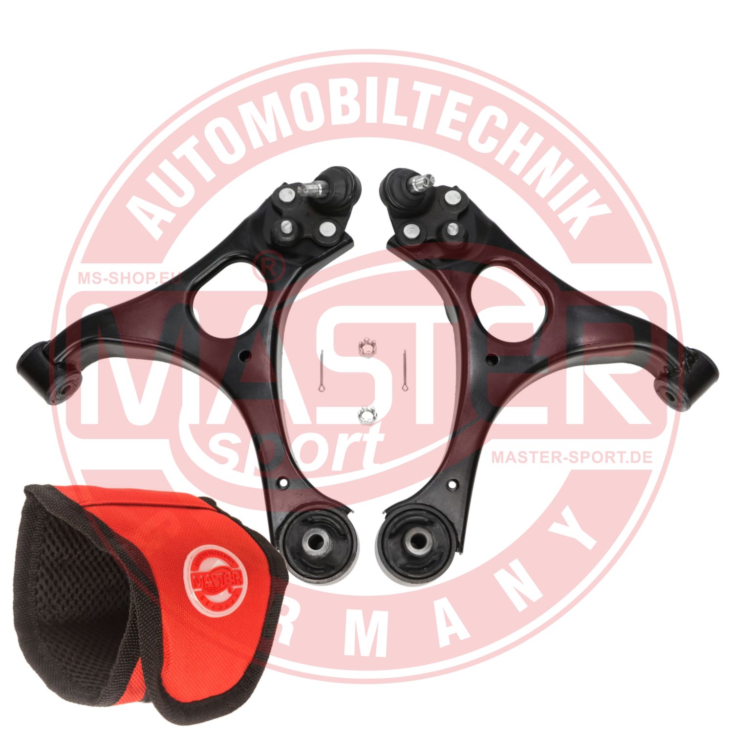 Control/Trailing Arm Kit, wheel suspension (37154-KIT-MSM)
