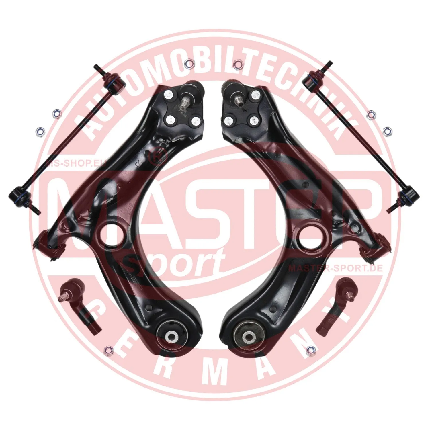 Control/Trailing Arm Kit, wheel suspension