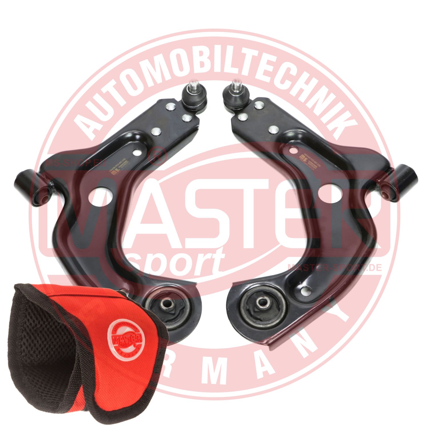 Control/Trailing Arm Kit, wheel suspension (36879/2-KIT-MSM)