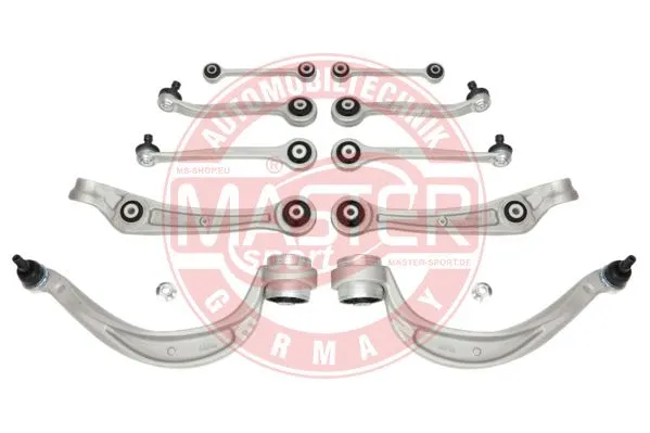 Control/Trailing Arm Kit, wheel suspension (37004/2-KIT-MS)