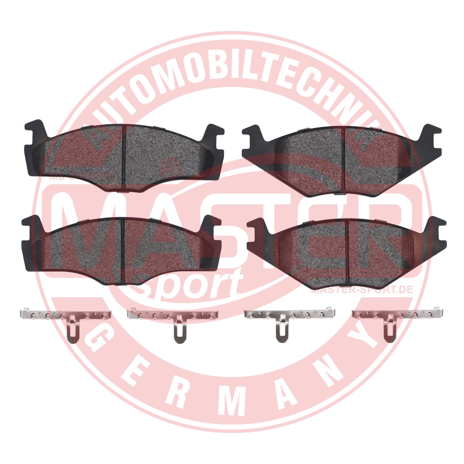 Brake Pad Set, disc brake (13046070332T-SET-MS)
