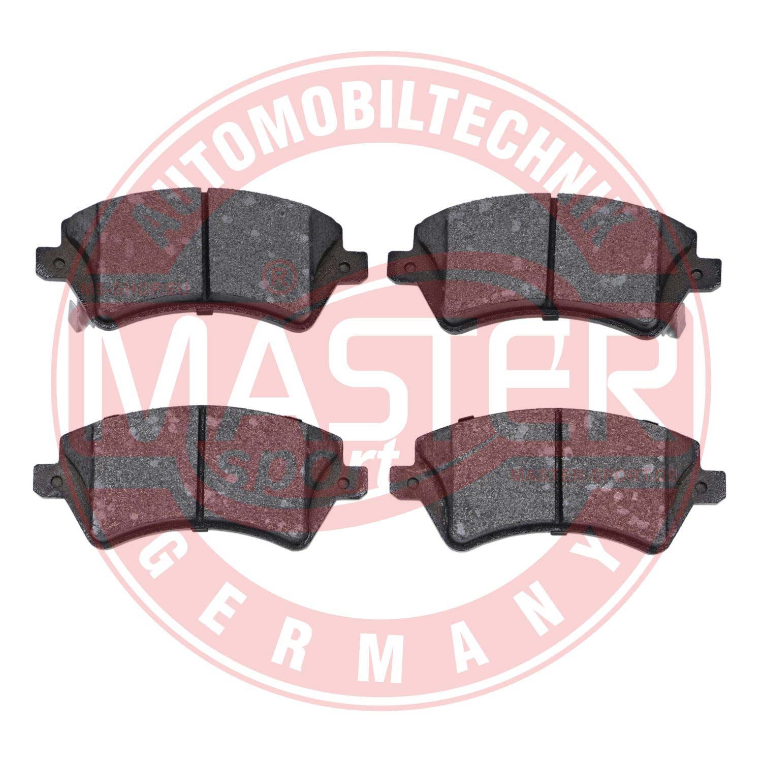 Brake Pad Set, disc brake (13046058152N-SET-MS)