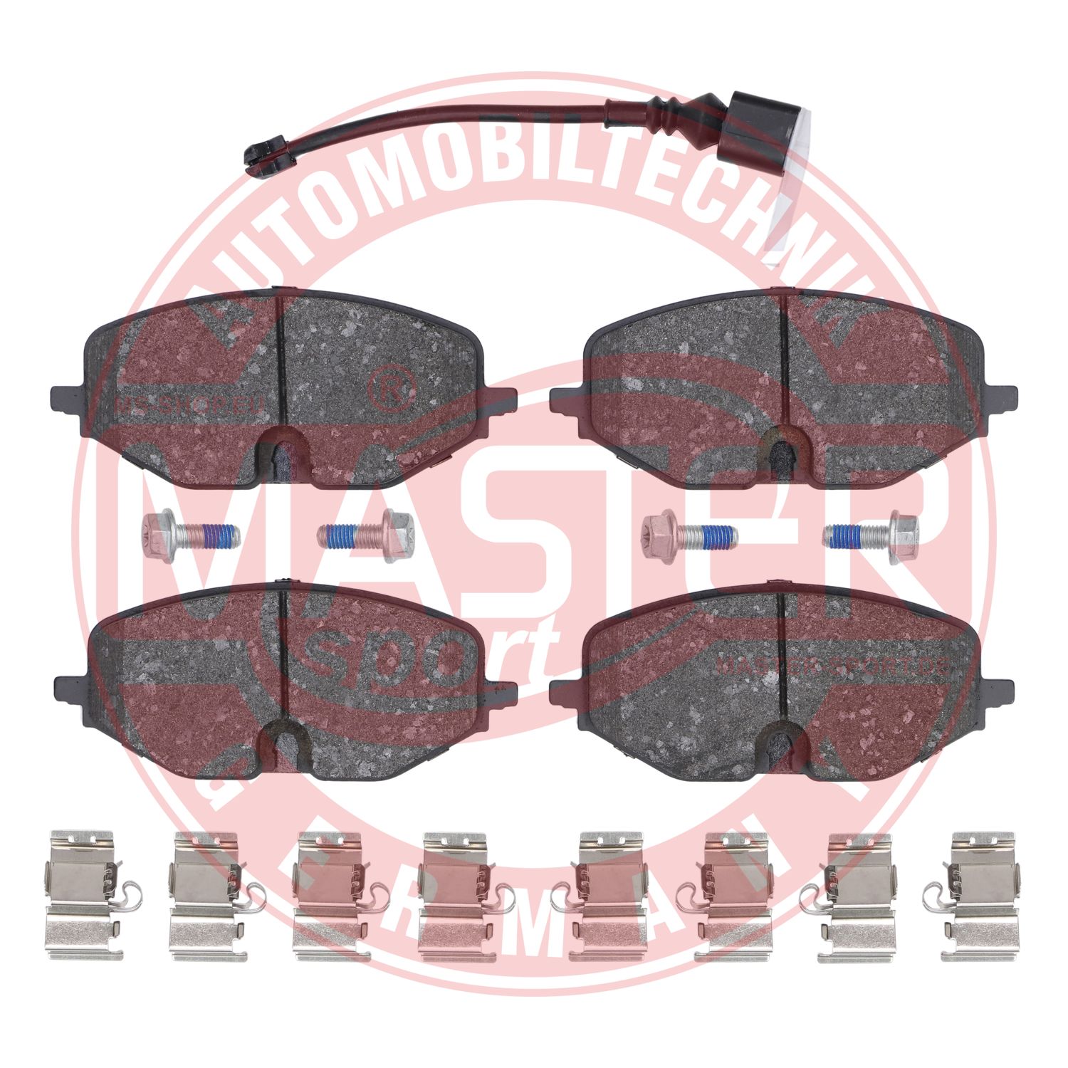 Brake Pad Set, disc brake (13046151942N-SET-MS)