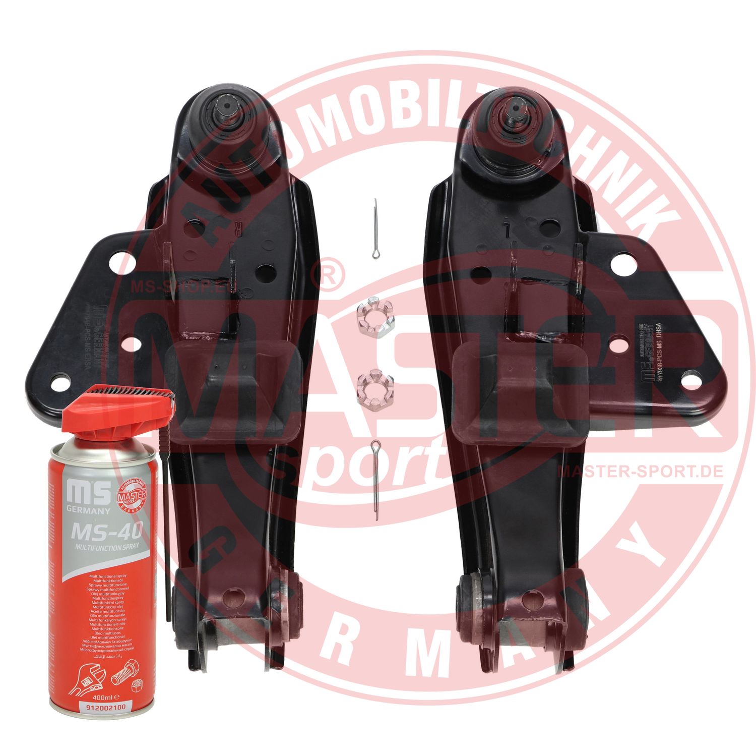 Control/Trailing Arm Kit, wheel suspension (37159-KIT-MSP)