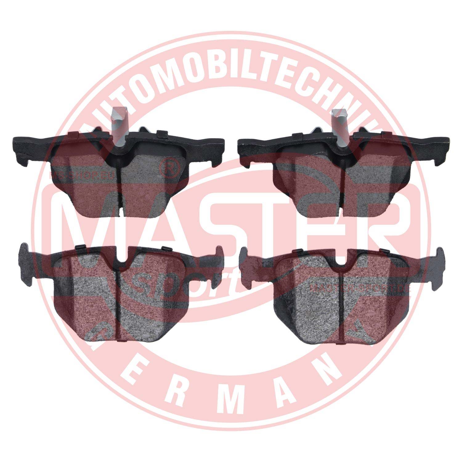 Brake Pad Set, disc brake (13046072252N-SET-MS)