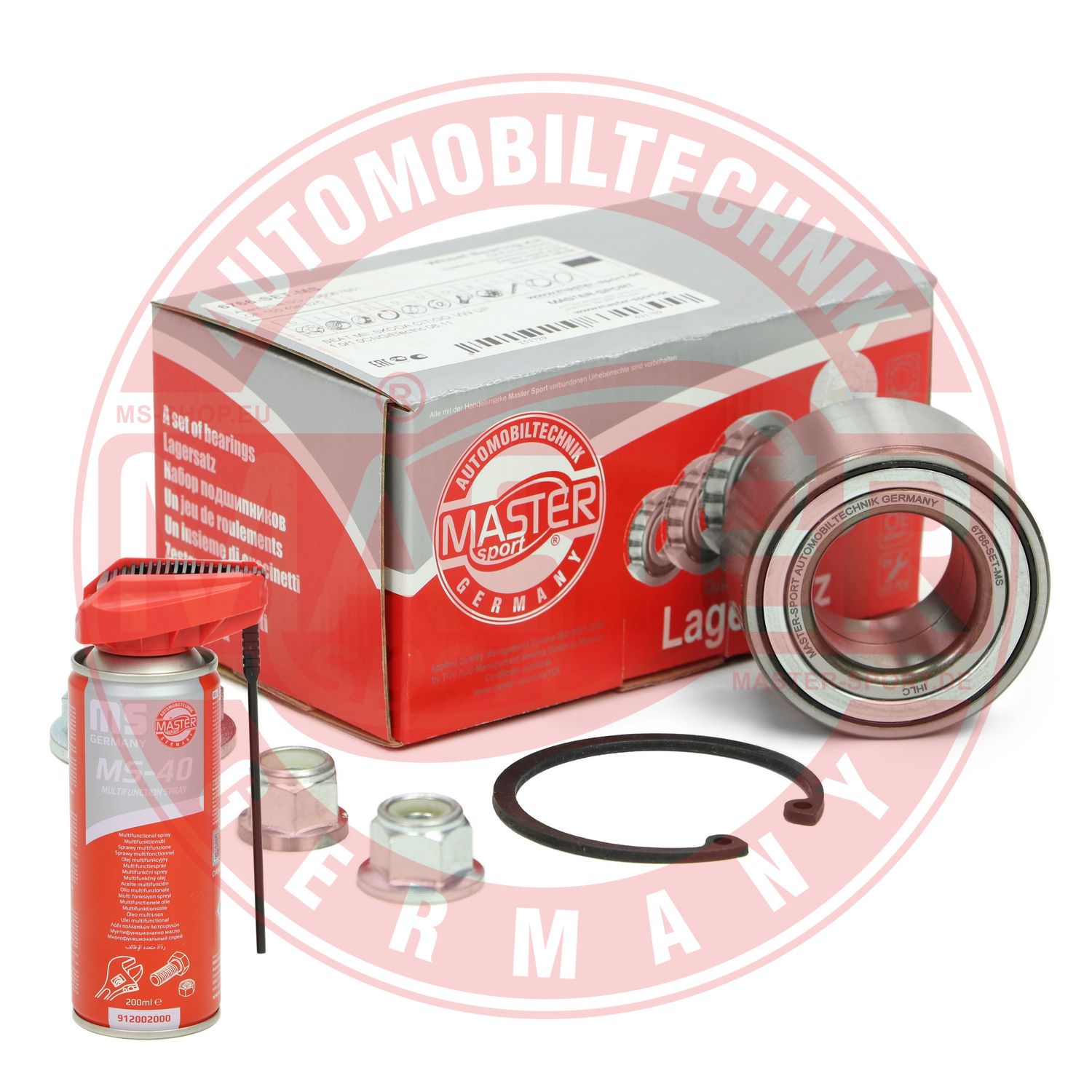 Wheel Bearing Kit (6766-SET-MSP)