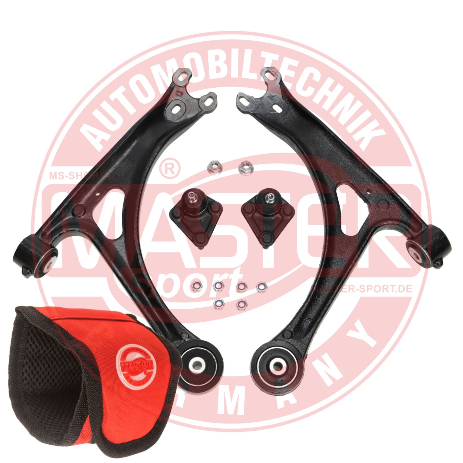 Control/Trailing Arm Kit, wheel suspension (36889/1-KIT-MSM)
