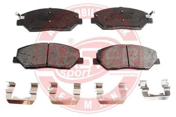 Brake Pad Set, disc brake (13046134832N-SET-MS)