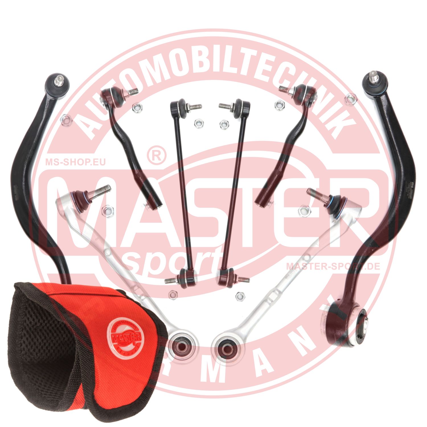 Control/Trailing Arm Kit, wheel suspension (37007-KIT-MSM)