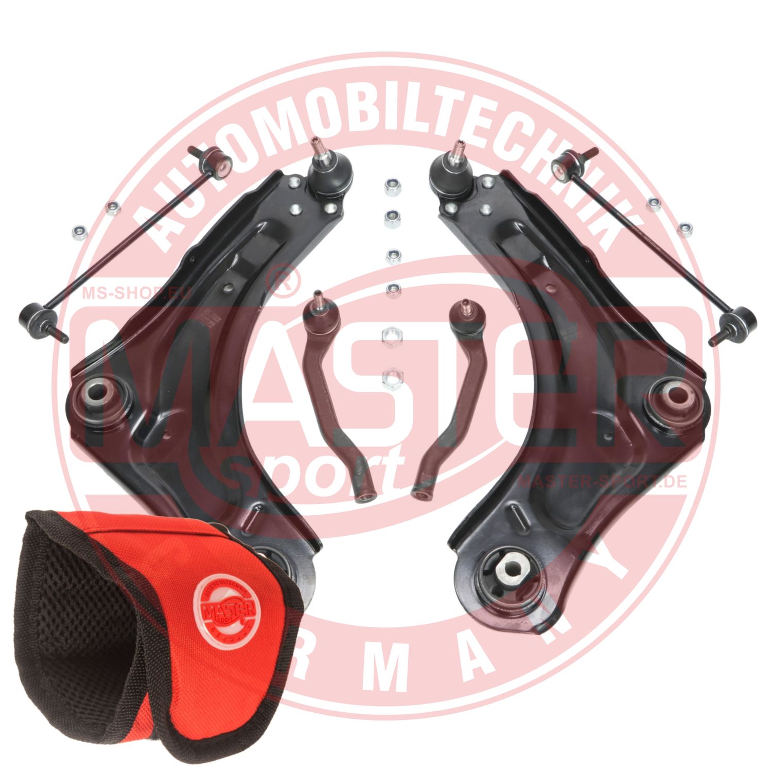 Control/Trailing Arm Kit, wheel suspension (36920-KIT-MSM)