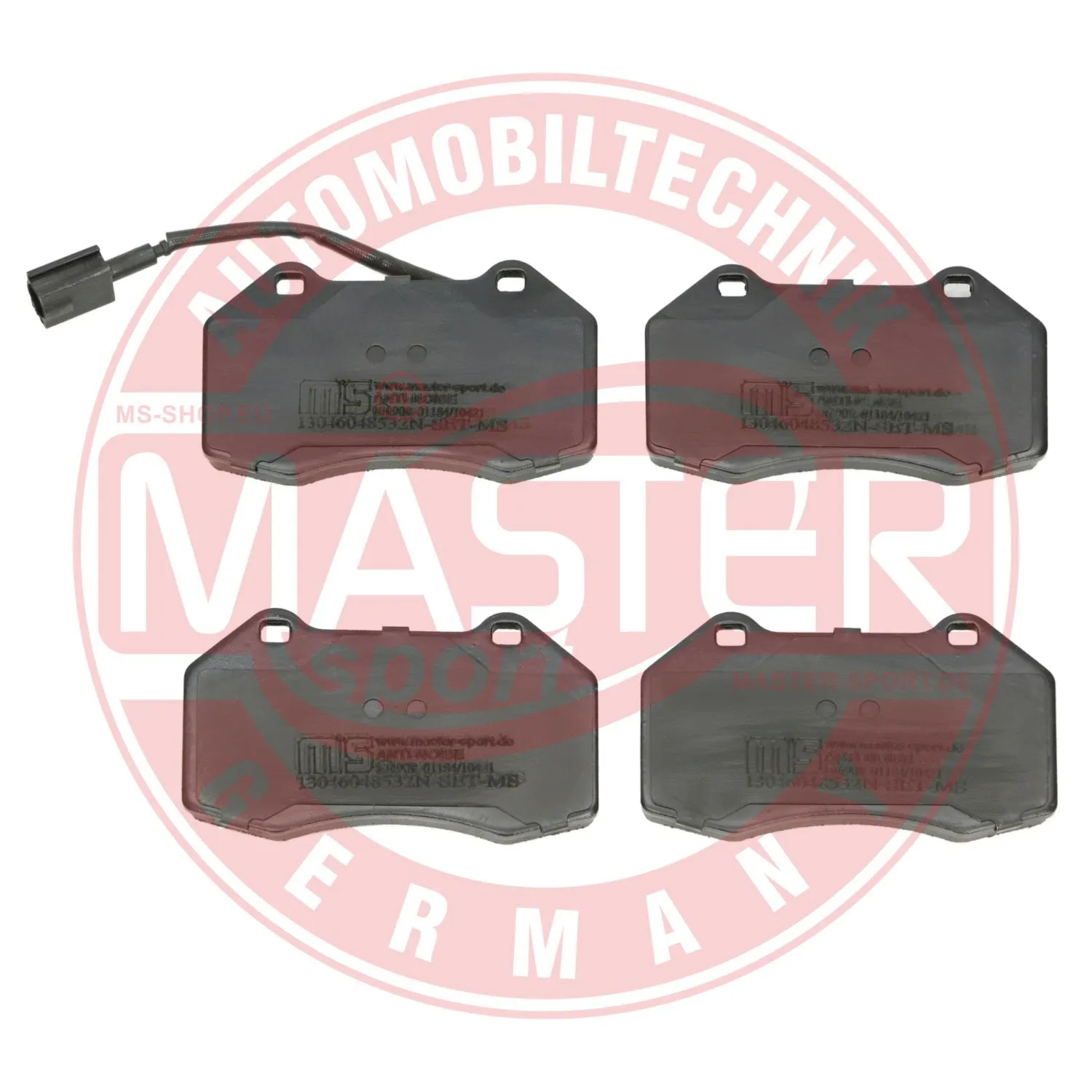 Brake Pad Set, disc brake (13046048532N-SET-MS)