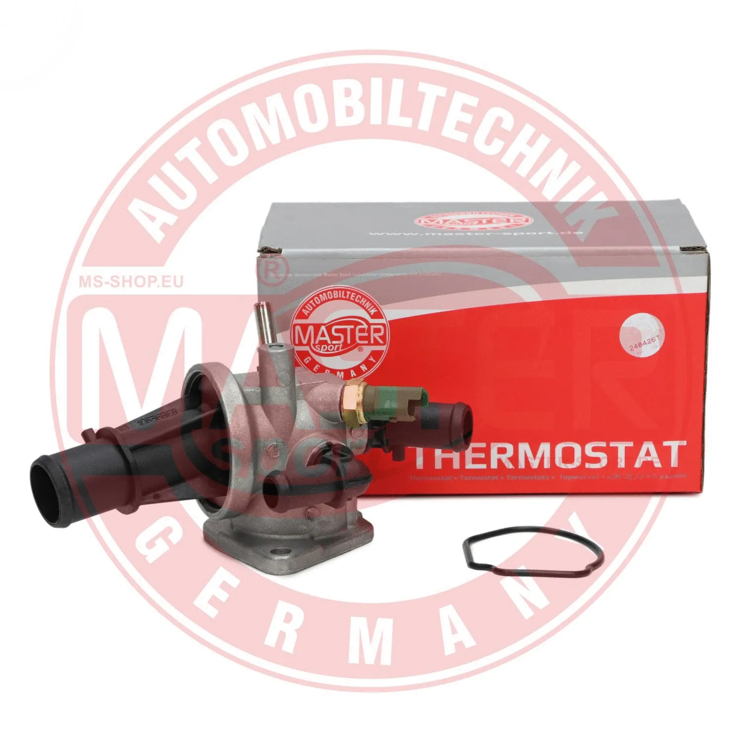 Thermostat, coolant