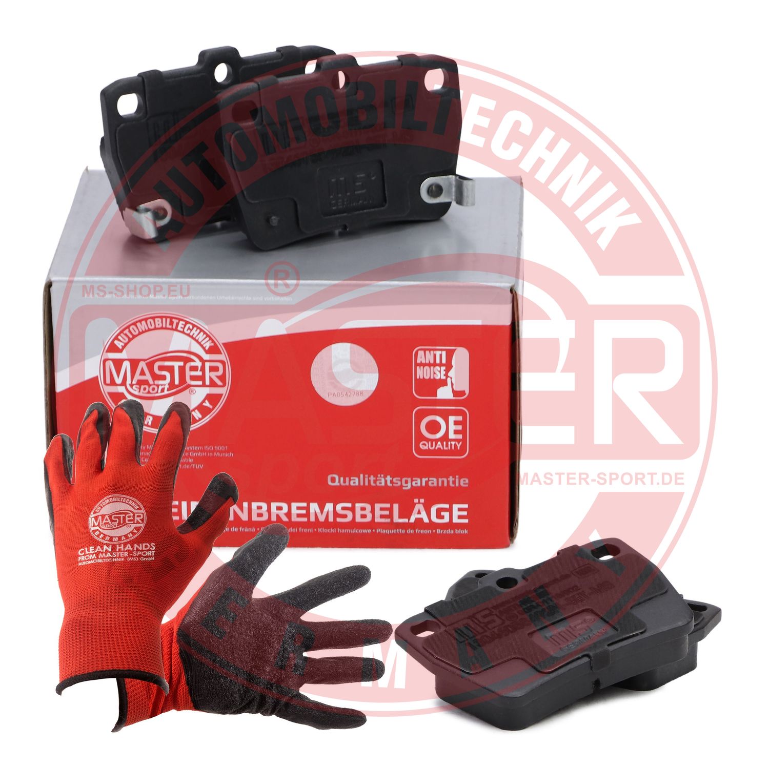 Brake Pad Set, disc brake (13046058492N-SET-MSP)