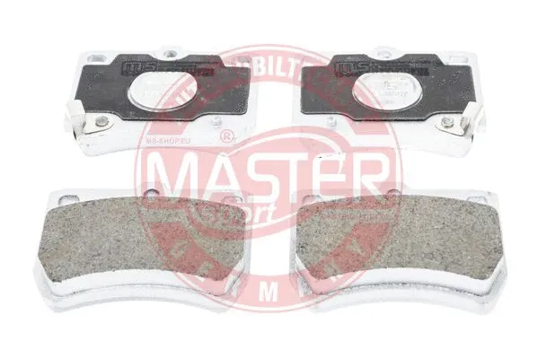 Brake Pad Set, disc brake (13046059702K-SET-MS)
