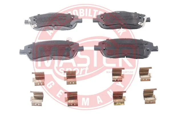 Brake Pad Set, disc brake (13046056032N-SET-MS)