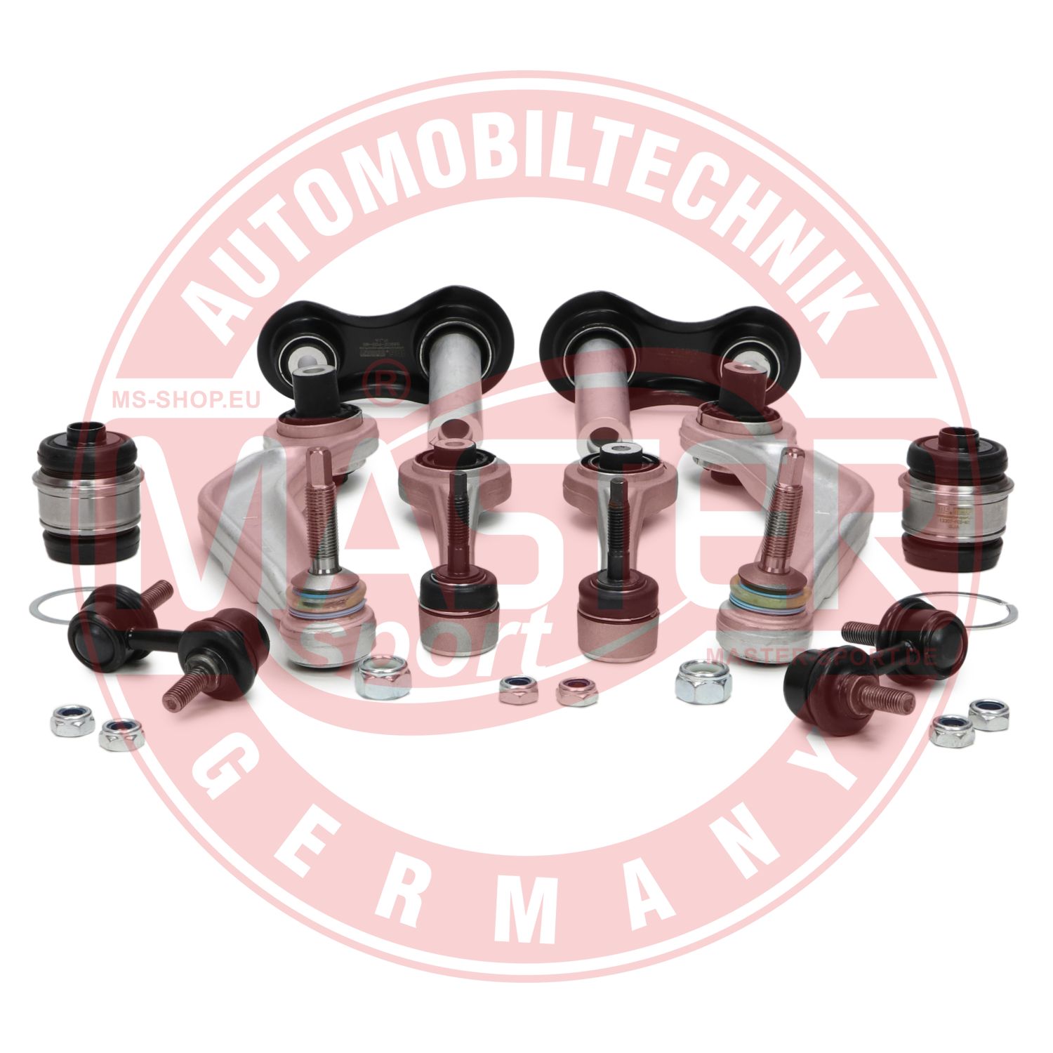 Control/Trailing Arm Kit, wheel suspension (36803/1-SET-MS)