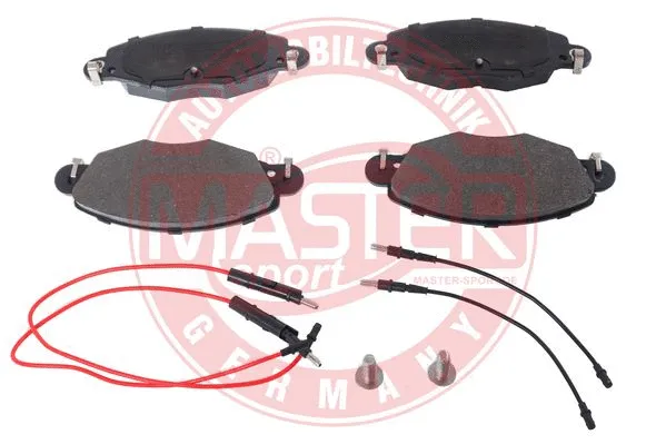 Brake Pad Set, disc brake (13046039982N-SET-MS)