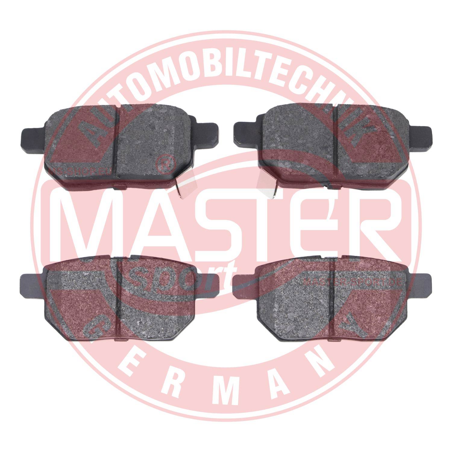 Brake Pad Set, disc brake (13046056902N-SET-MS)
