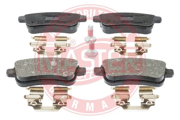 Brake Pad Set, disc brake (13046027562N-SET-MS)