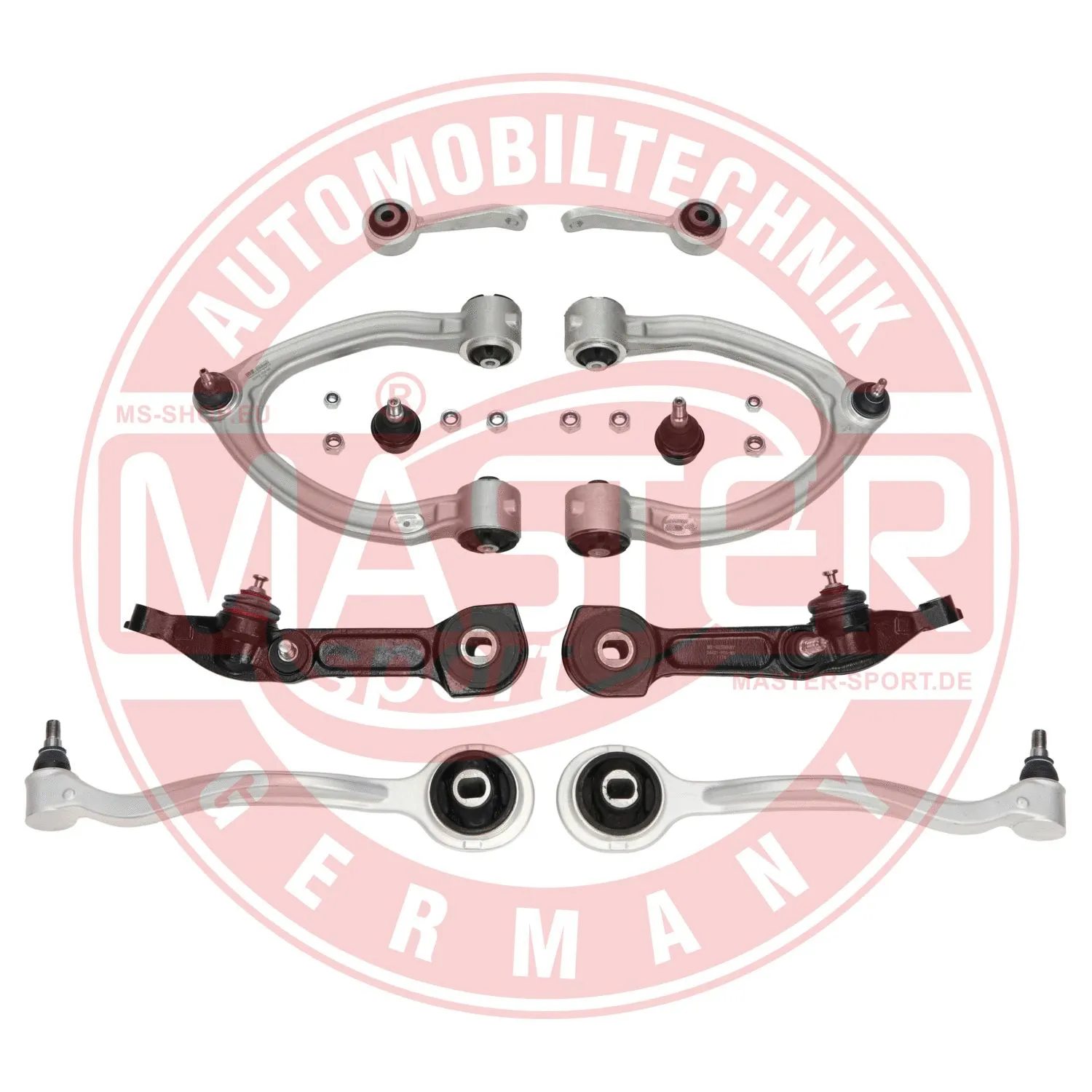 Control/Trailing Arm Kit, wheel suspension