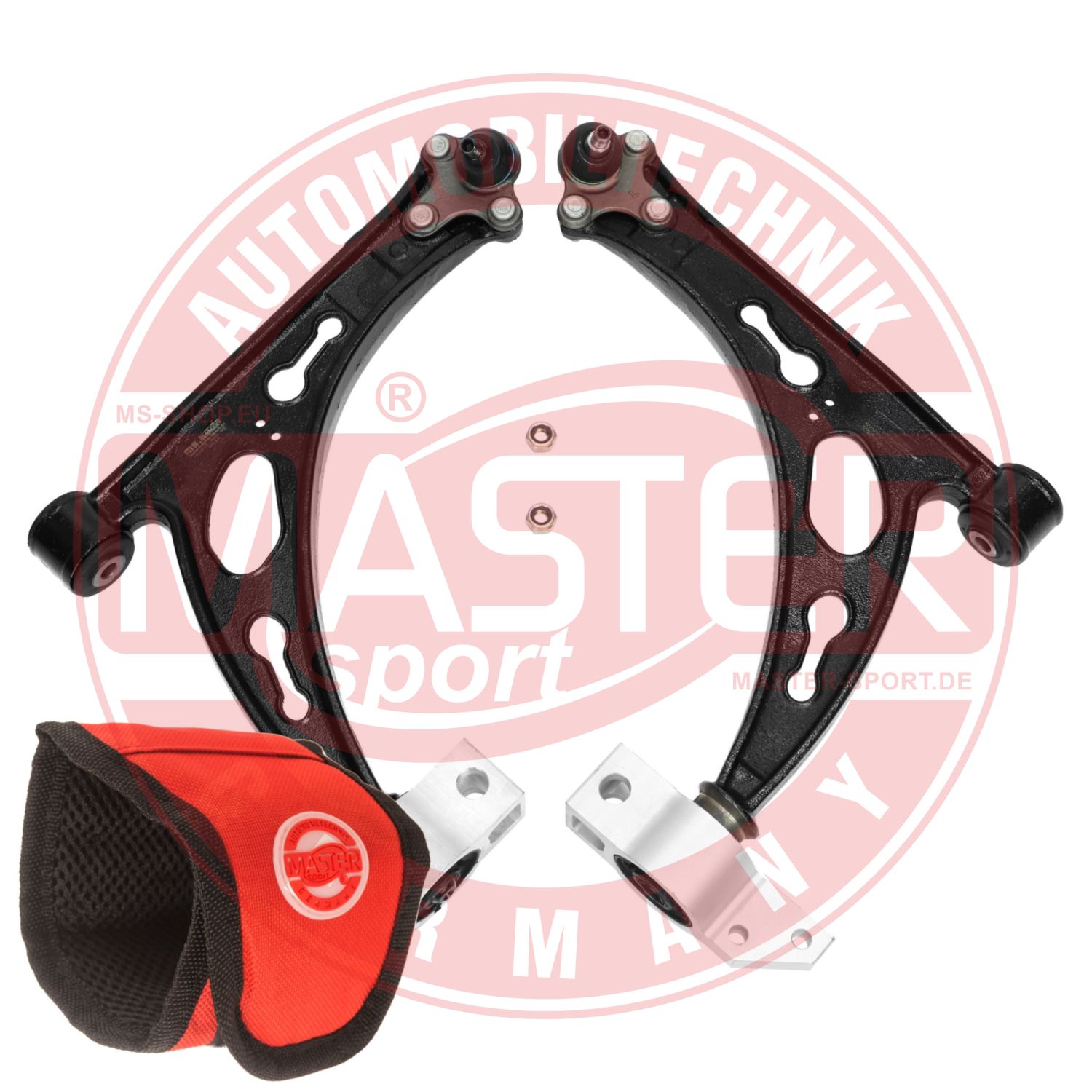 Control/Trailing Arm Kit, wheel suspension (36834/2-SET-MSM)