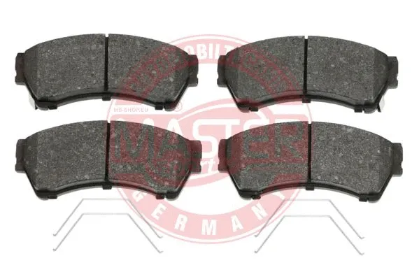 Brake Pad Set, disc brake (13046056102N-SET-MS)