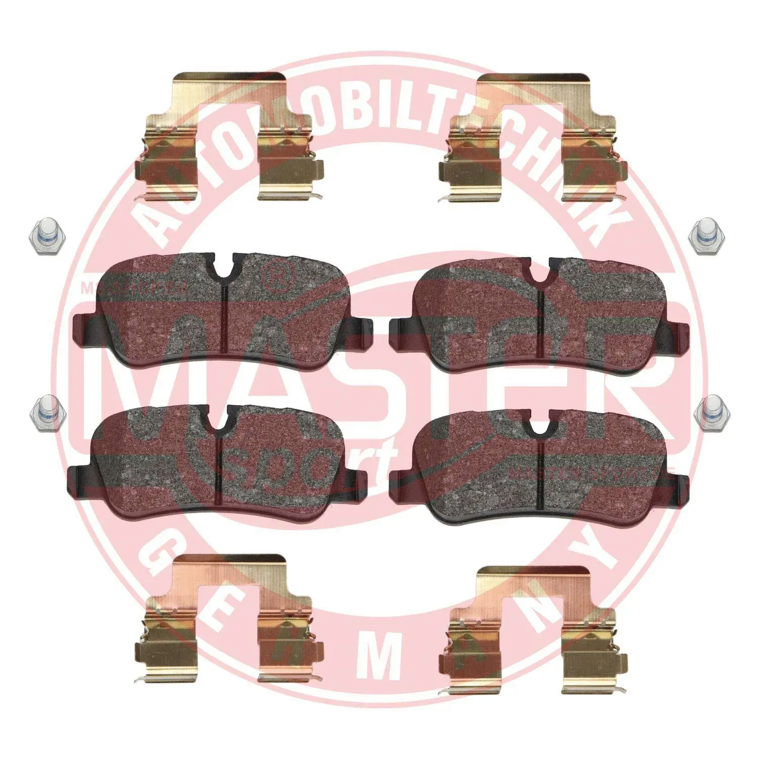 Brake Pad Set, disc brake (13046027192N-SET-MS)