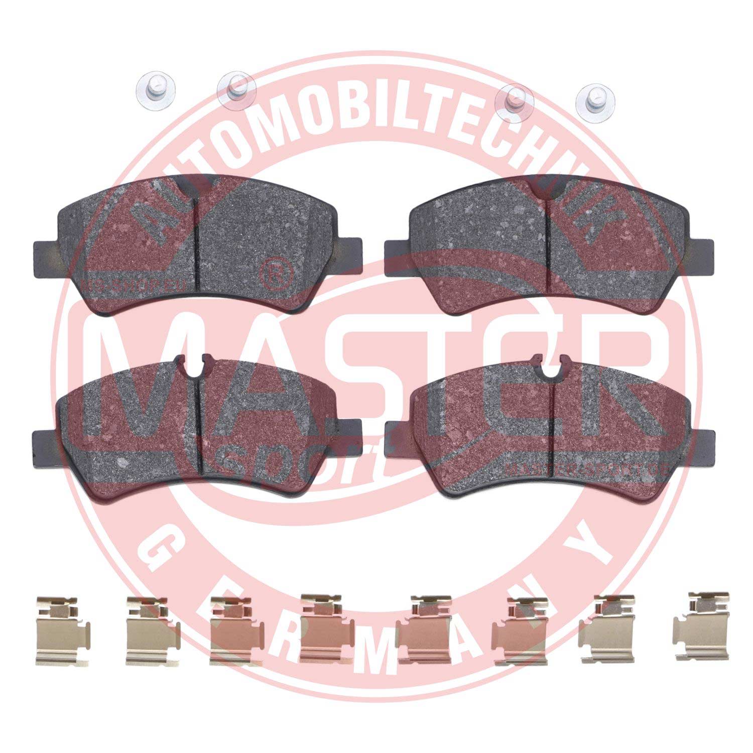 Brake Pad Set, disc brake (13046026182N-SET-MS)