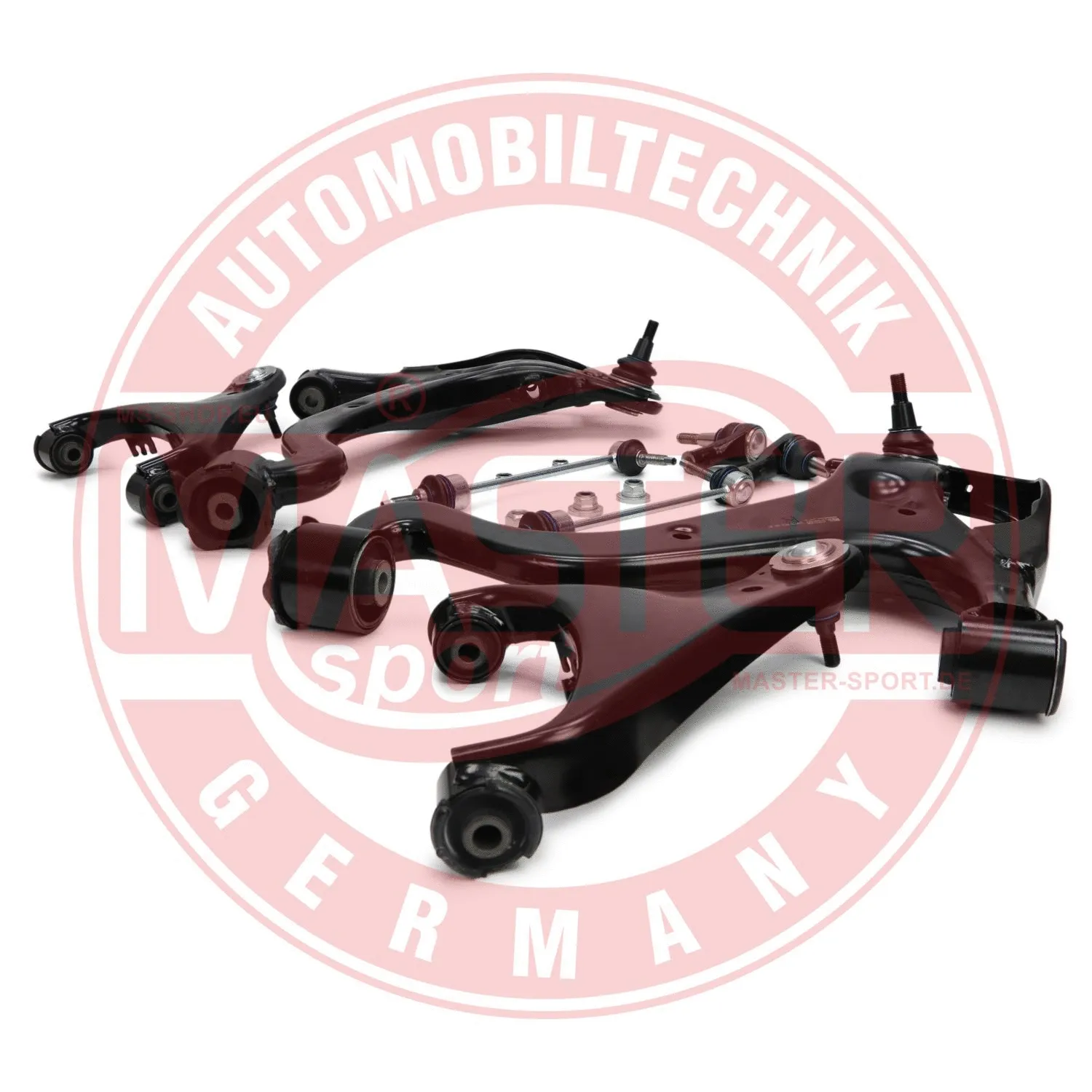 Control/Trailing Arm Kit, wheel suspension (37152/2-KIT-MS)