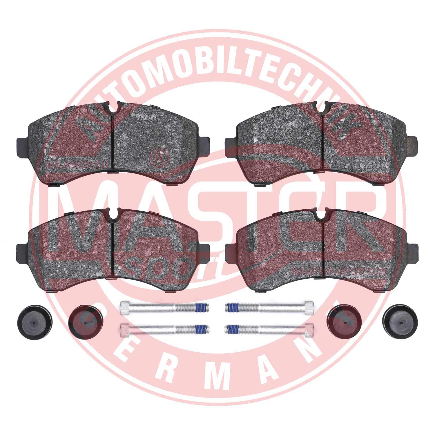 Brake Pad Set, disc brake (13046048272N-SET-MS)