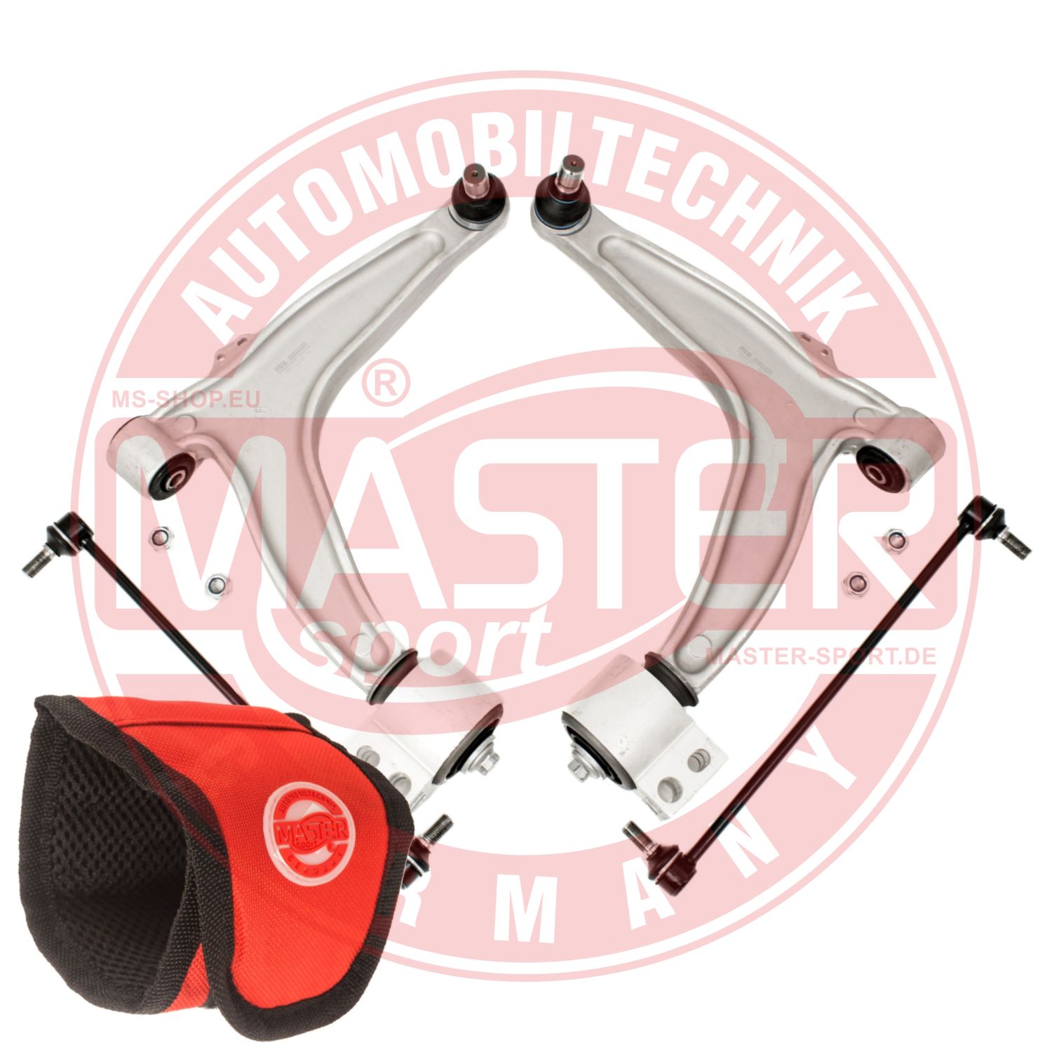 Control/Trailing Arm Kit, wheel suspension (36997/1-KIT-MSM)