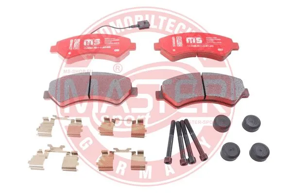 Brake Pad Set, disc brake (13046048112-SET-MS)