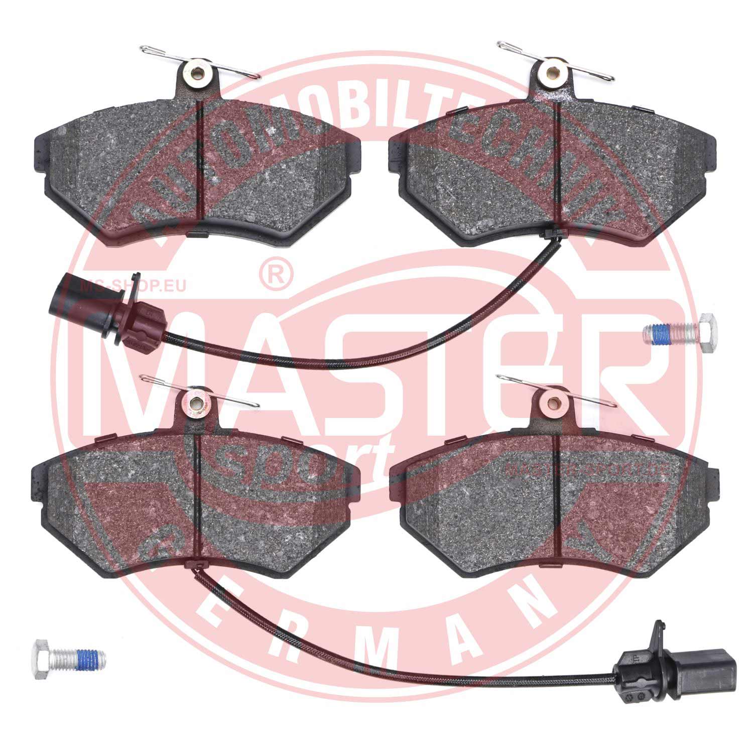 Brake Pad Set, disc brake (13046028372N-SET-MS)