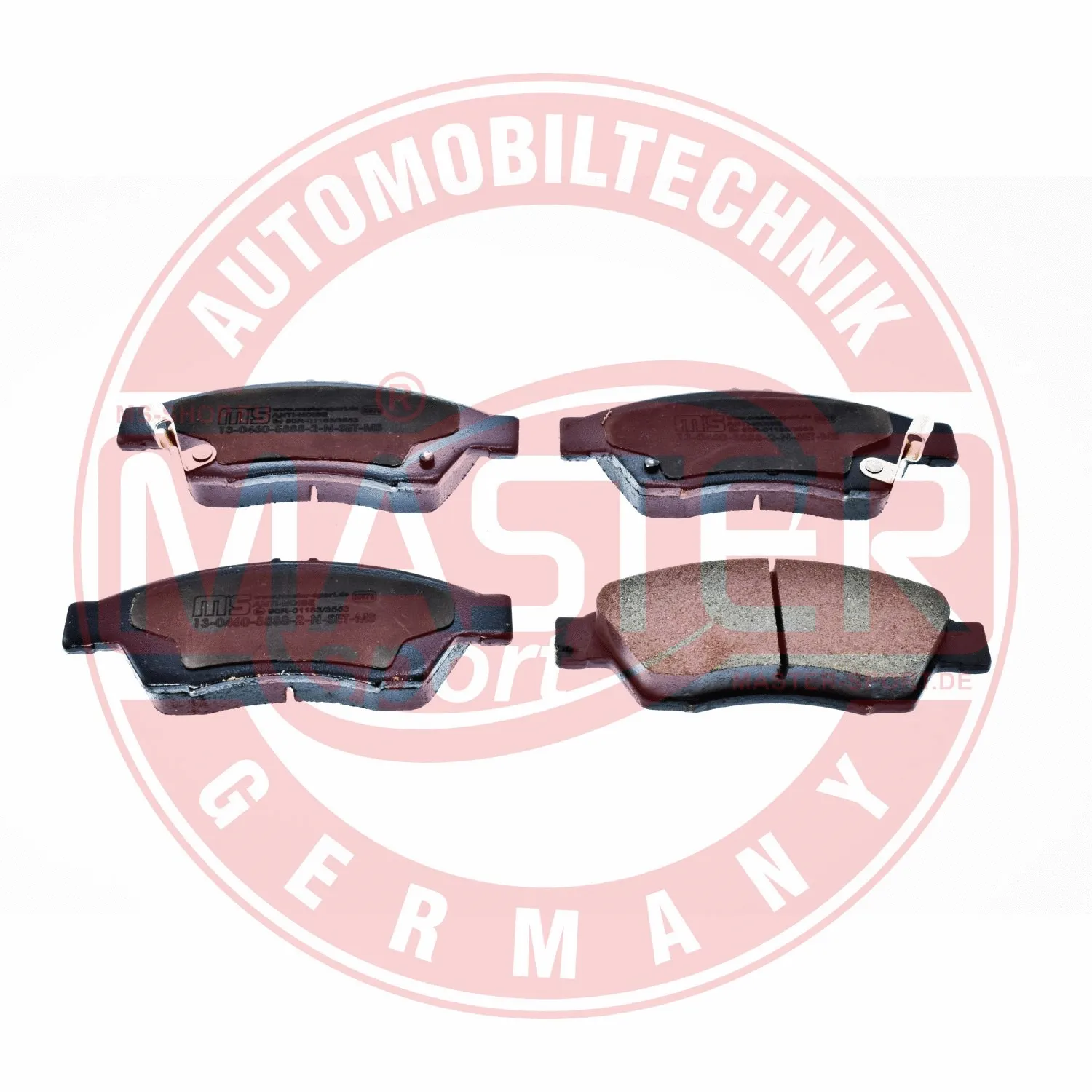 Brake Pad Set, disc brake (13046058882N-SET-MS)
