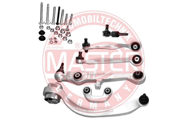 Control/Trailing Arm Kit, wheel suspension (36791L-SET-MS)