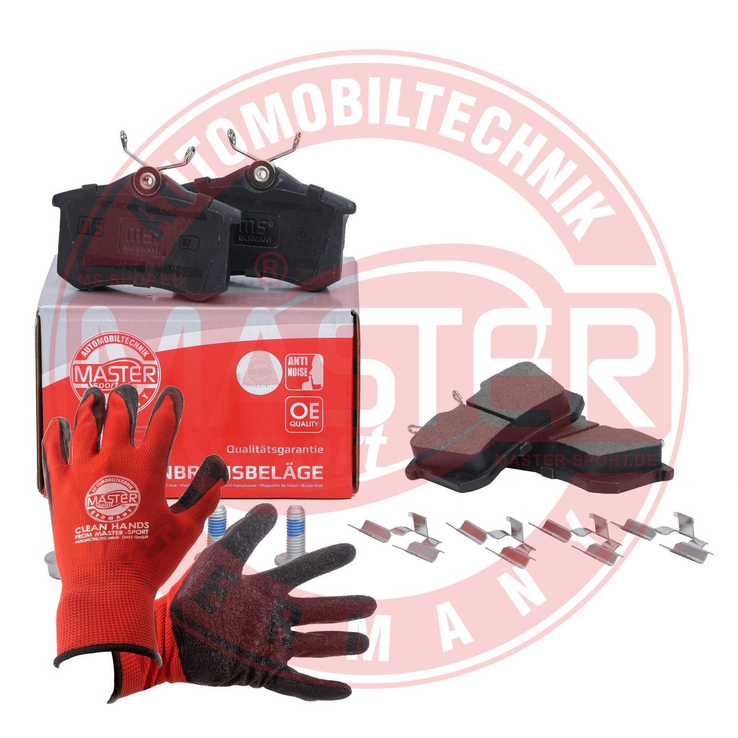 Brake Pad Set, disc brake (13046028942T-SET-MSP)