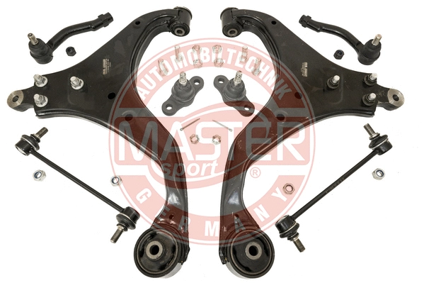 Control/Trailing Arm Kit, wheel suspension (36955-KIT-MS)