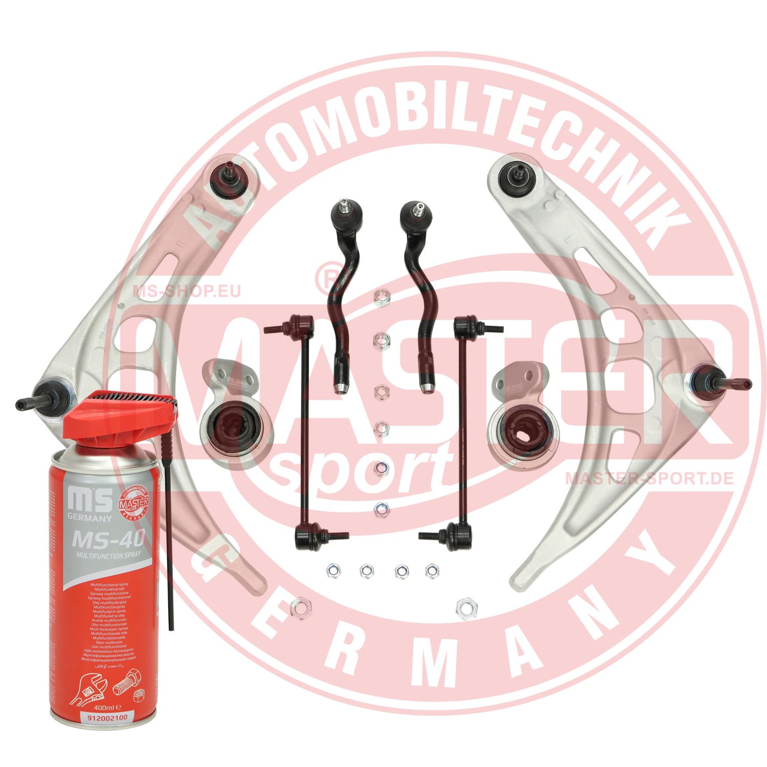 Control/Trailing Arm Kit, wheel suspension (36799-SET-MSP)