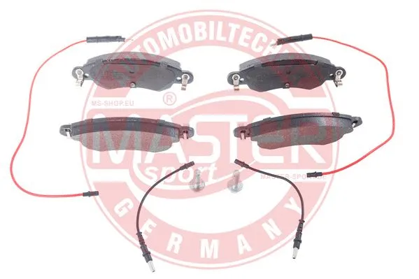 Brake Pad Set, disc brake (13046039962N-SET-MS)
