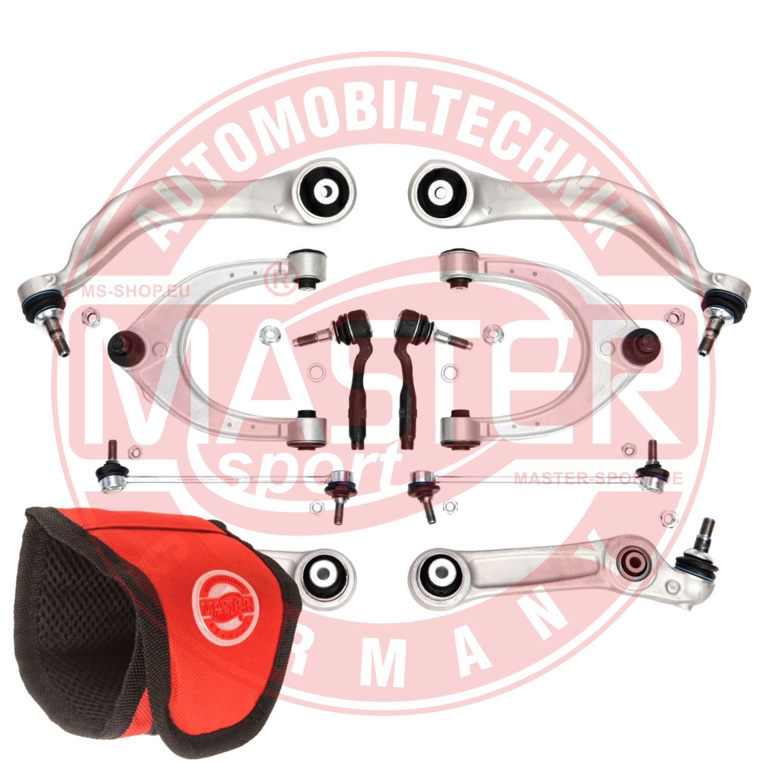 Control/Trailing Arm Kit, wheel suspension (36857-KIT-MSM)