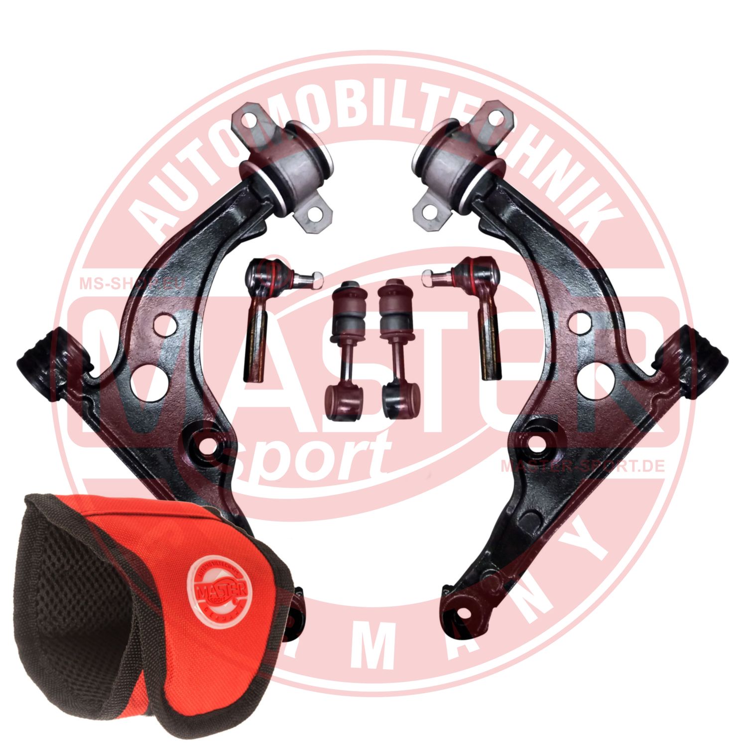 Control/Trailing Arm Kit, wheel suspension (36924-KIT-MSM)