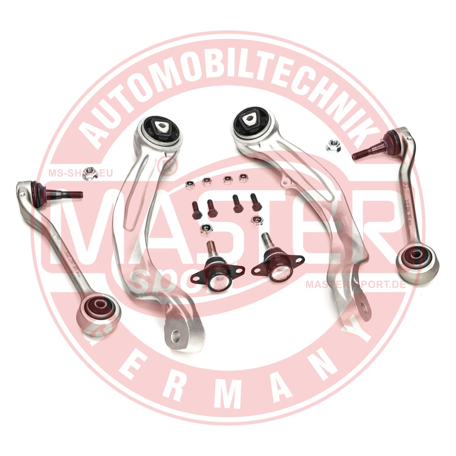 Control/Trailing Arm Kit, wheel suspension (37147-KIT-MS)