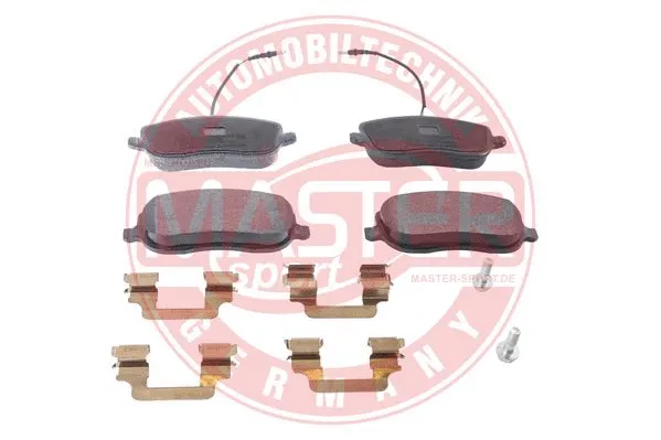Brake Pad Set, disc brake (13046028632N-SET-MS)