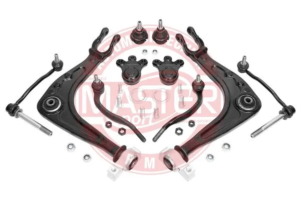 Control/Trailing Arm Kit, wheel suspension (36981/2-KIT-MS)