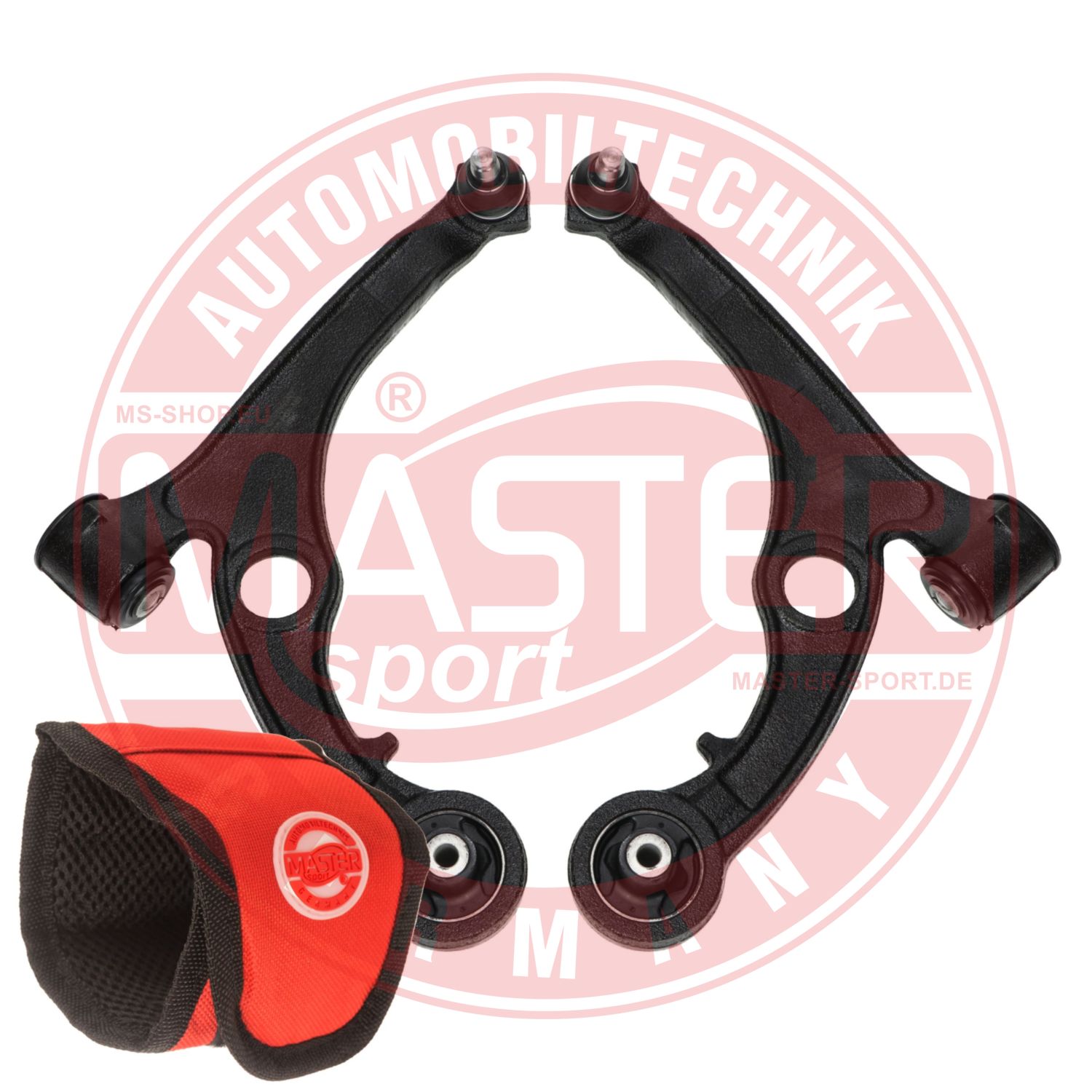 Control/Trailing Arm Kit, wheel suspension (37030-KIT-MSM)
